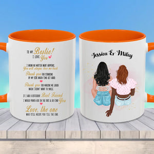 Orange Accent Mug