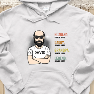Custom Hoodie for Dad & Grandpa, Unique Father’s Day Gift