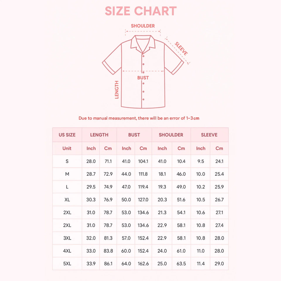 Size Chart-Hawaiian-Shirt