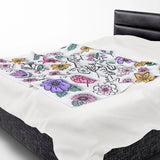 Custom Up to 6 Kids Holding Mom‘s Hand 3D Inflated - Personalized Mom Blanket-6