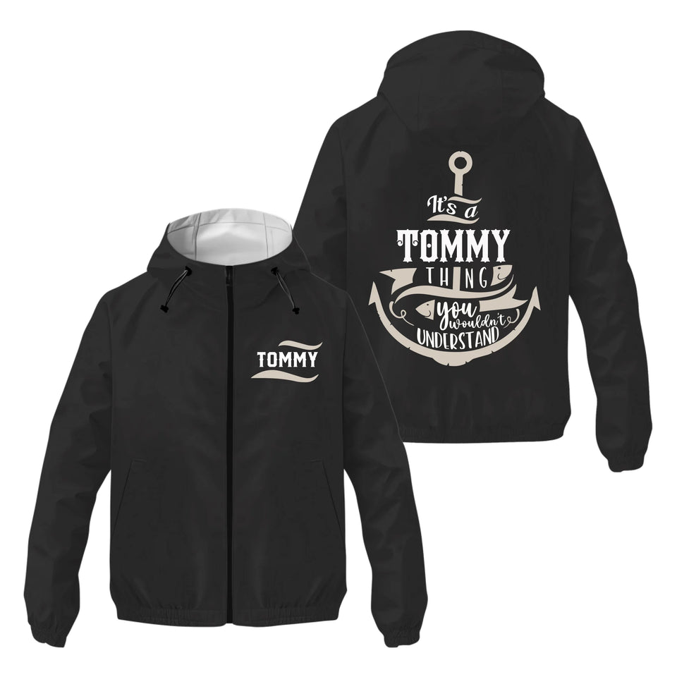 Windbreaker Jacket-black