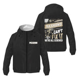 Windbreaker Jacket-black