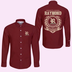 Black Long Sleeve Button