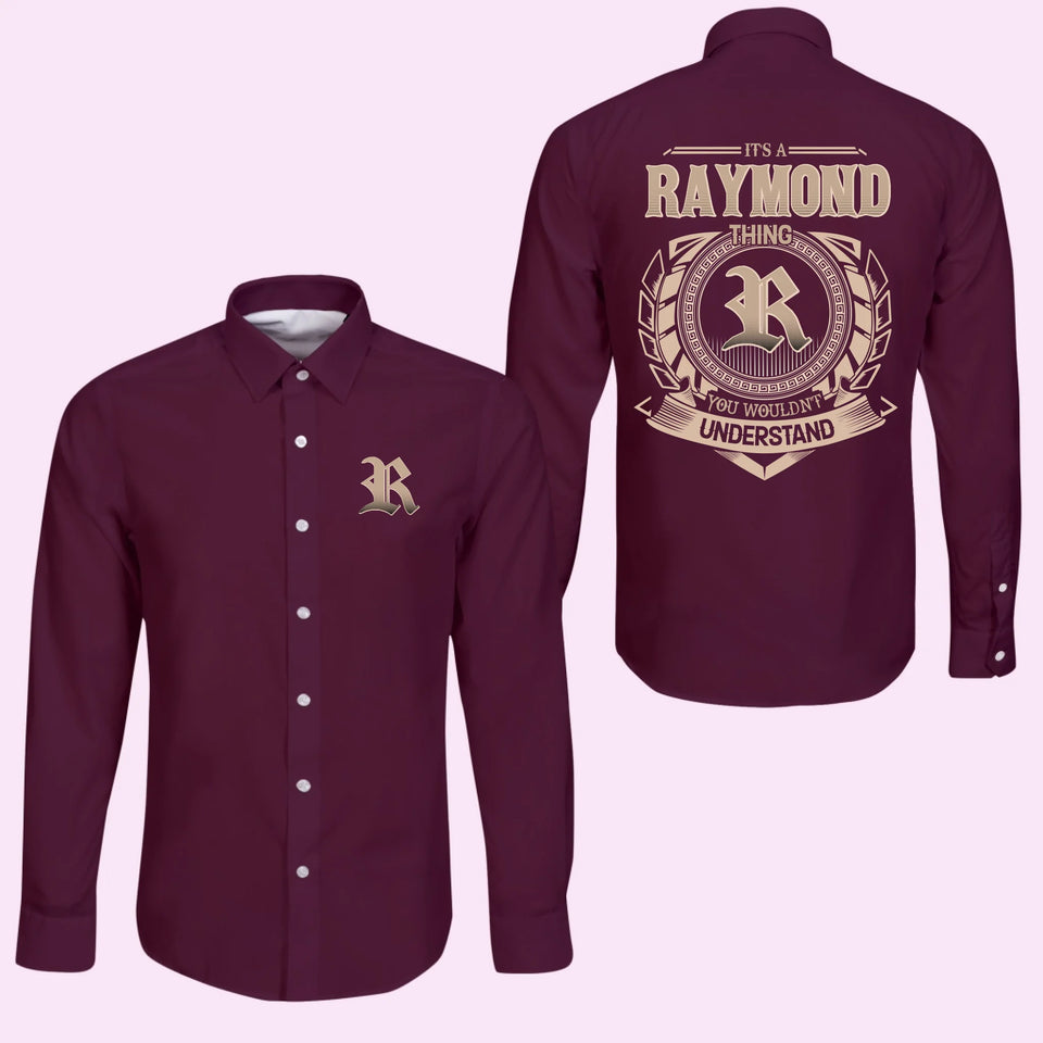 Black Long Sleeve Button