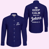 Black Long Sleeve Button