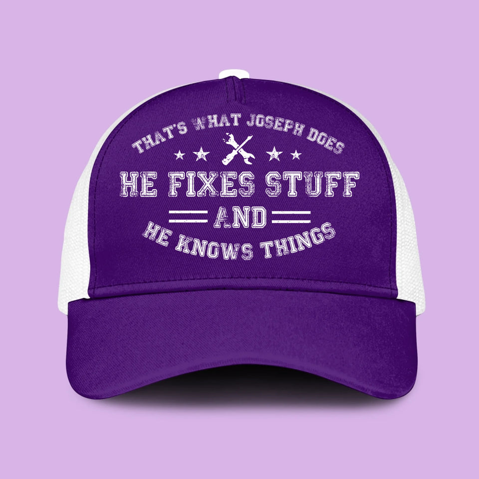 Purple-White