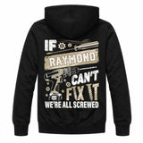 black-fleece-zip hoodie