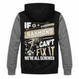 black-fleece-zip hoodie