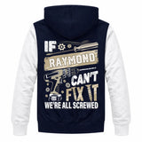 black-fleece-zip hoodie