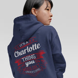 Personalized Name Hoodie - It’s A Name Thing - Vintage Typography