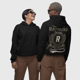 Custom Name Hoodie with Initial - It’s A Name Thing - Vintage Crest Style