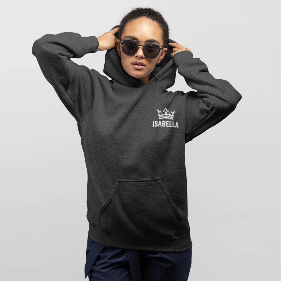 Personalized Name Hoodie - Runs Through My Veins