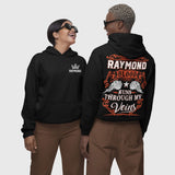 Personalized Name Hoodie - Runs Through My Veins