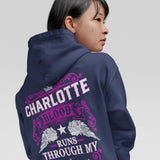 Personalized Name Hoodie - Runs Through My Veins