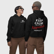 Personalized Name Hoodie - Keep Calm And Let Name Handle It