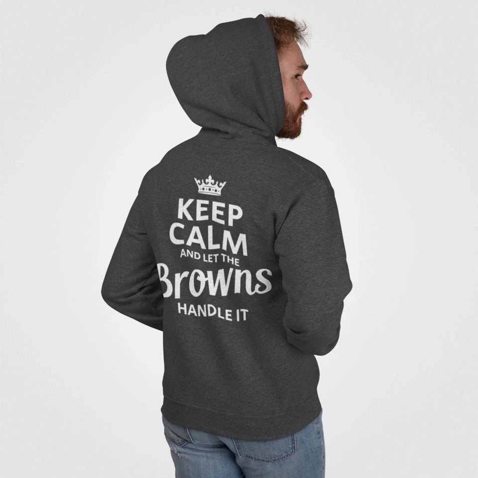 Personalized Name Hoodie - Keep Calm And Let Name Handle It