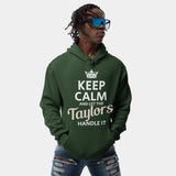 Custom Name Hoodie - Keep Calm and Let The Name Handle It - Front