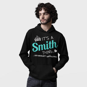 Custom Name Hoodie - It's A Family Name Thing - Front