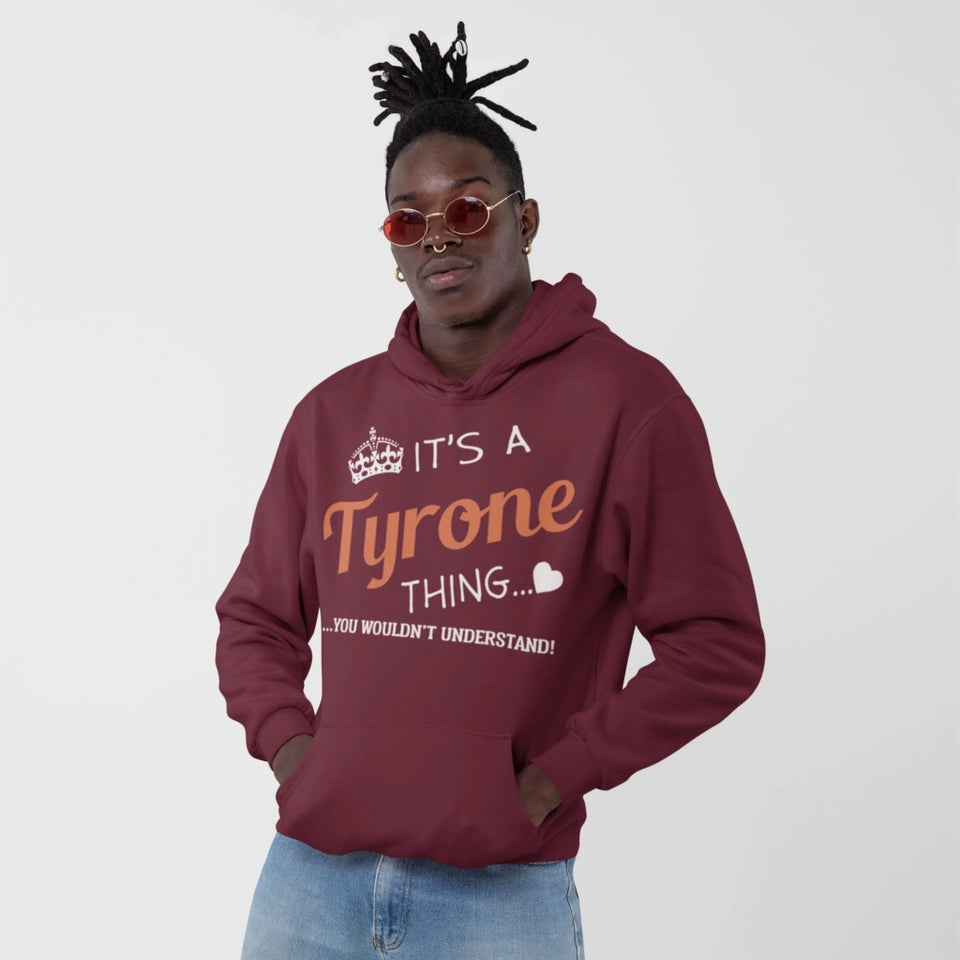 Custom Name Hoodie - It's A Family Name Thing - Front