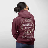 Personalized Name Hoodie - It’s A Name Thing - Vintage Laurel Crest