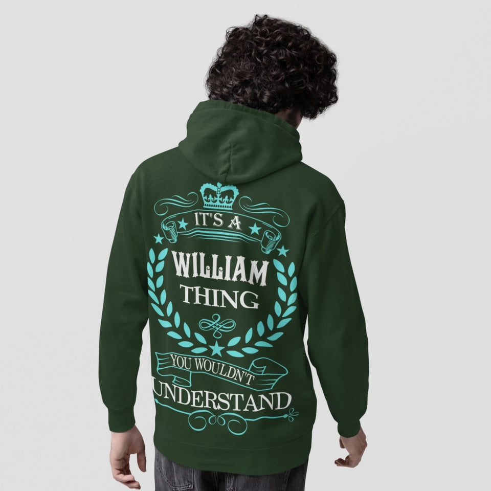 Personalized Name Hoodie - It’s A Name Thing - Vintage Laurel Crest