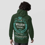 Personalized Name Hoodie - It’s A Name Thing - Vintage Laurel Crest