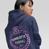 Personalized Name Hoodie - It’s A Name Thing - Vintage Laurel Crest