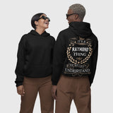 Personalized Name Hoodie - It’s A Name Thing - Vintage Laurel Crest