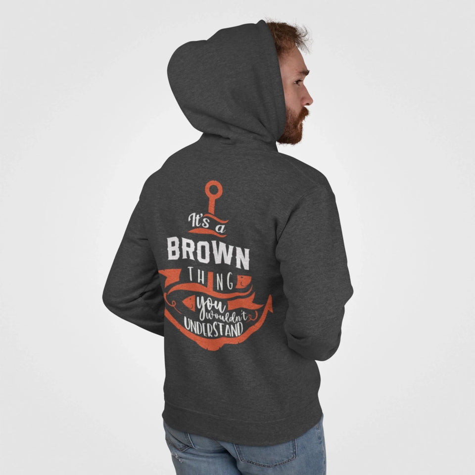 Custom Name Hoodie - It’s A Name Thing You Wouldn’t Understand - Anchor
