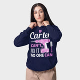 Custom Name Hoodie - If Name Can’t Fix It Handyman Pullover
