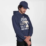 Custom Name Hoodie - If Name Can’t Fix It Handyman Pullover-5