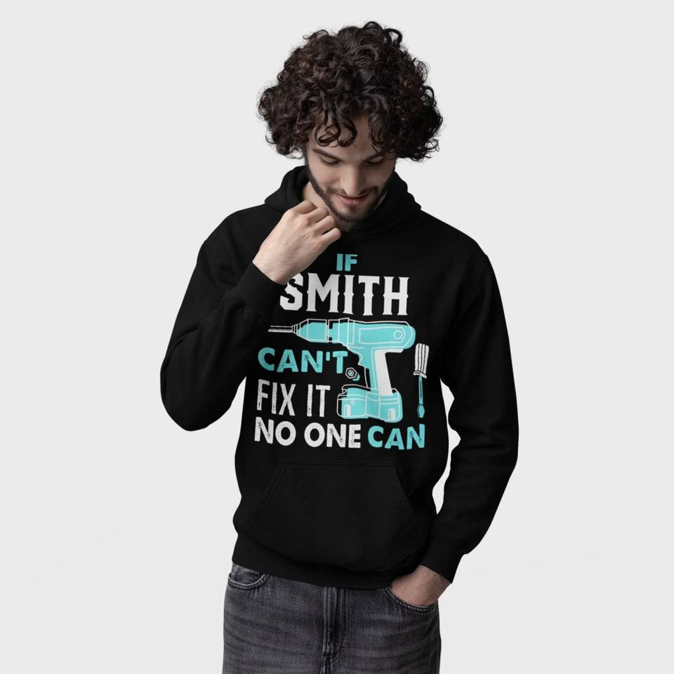 Custom Name Hoodie - If Name Can’t Fix It Handyman Pullover-1