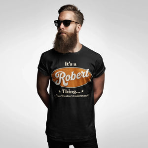 Personalized Name T-Shirt - It's A Name Thing - Vintage Style-011