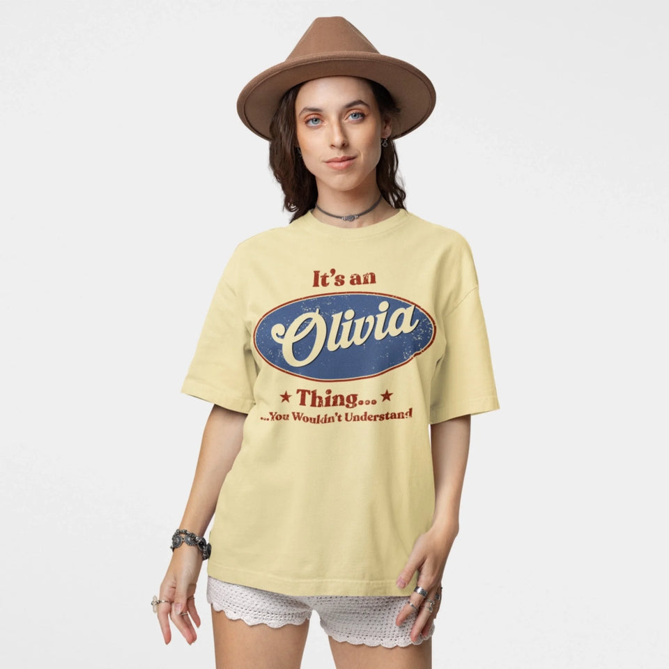 Personalized Name T-Shirt - It's A Name Thing - Vintage Style-1