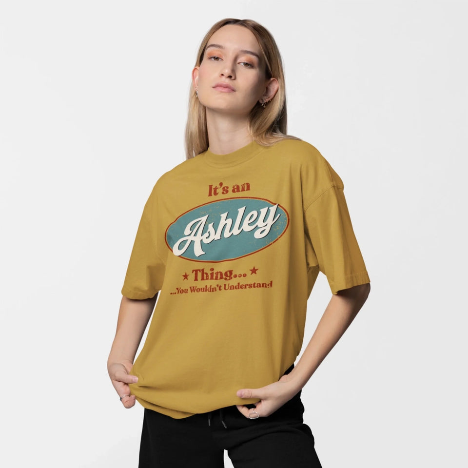 Personalized Name T-Shirt - It's A Name Thing - Vintage Style-123