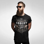 Custom Name T-Shirt - It’s A Name Thing - Crown Ribbon Typography