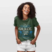 Custom Name T-Shirt - It’s A Name Thing - Crown Ribbon Typography-1