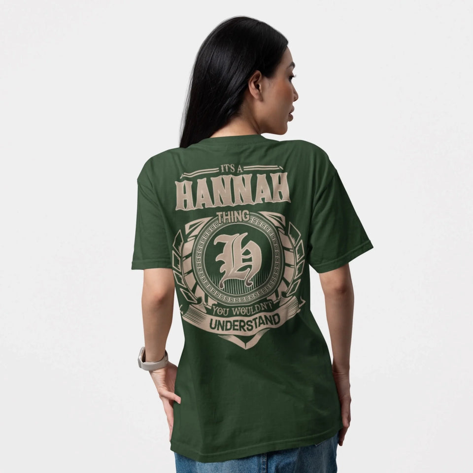 Personalized Name T-Shirt - It’s A Name Thing - Crest Style
