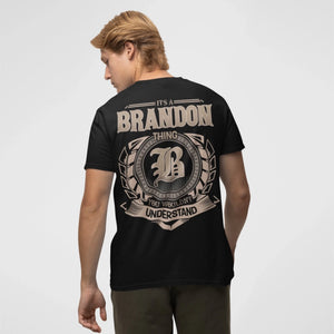 Personalized Name T-Shirt - It’s A Name Thing - Crest Style