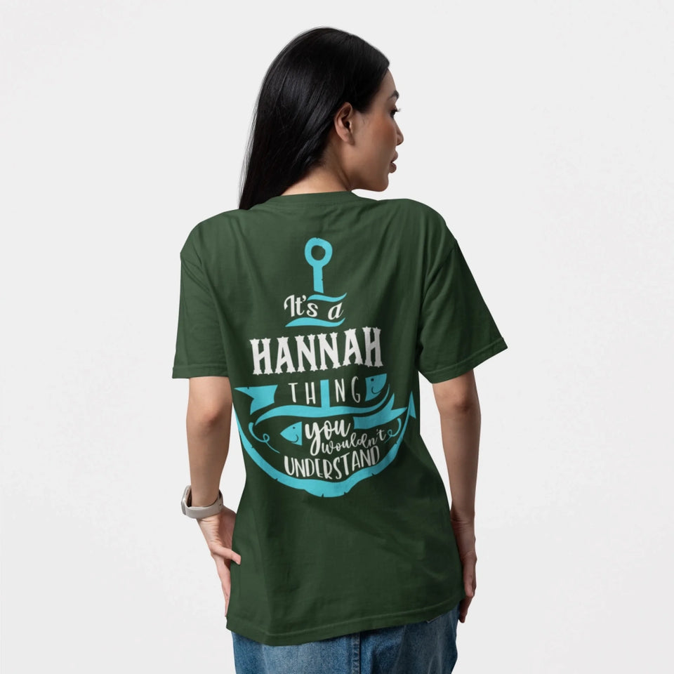 Custom Name T-Shirt - It's A Name Thing You Wouldn't Understand - Anchor