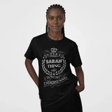 Custom Name T-Shirt - It’s A Name Thing - Vintage Laurel Crest Front