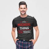 Personalized Name T-Shirt - It’s A Name Thing - Vintage Typography Front