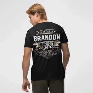 Personalized Name T-Shirt - It's A Name Thing - Vintage Typography-34