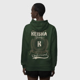 Custom Name Full-Zip Hoodie with Initial - It’s A Name Thing - Vintage Crest Style