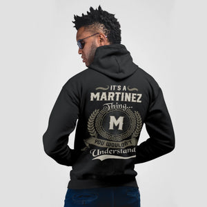 Custom Name Full-Zip Hoodie with Initial - It’s A Name Thing - Vintage Crest Style-122