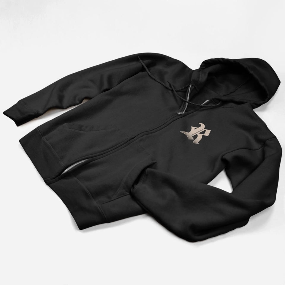 Custom Name Full-Zip Hoodie - It’s A Name Thing - Crest Style11