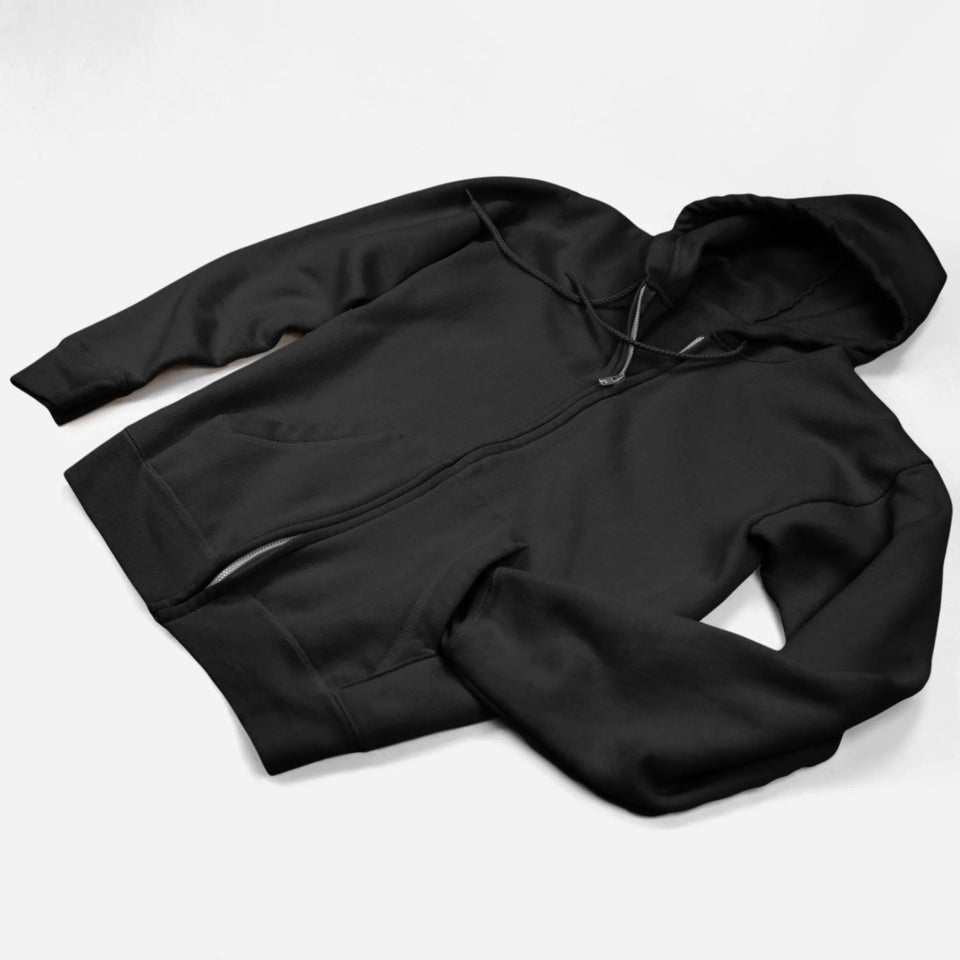 Custom Name Full-Zip Hoodie - It’s A Name Thing - Crest Style