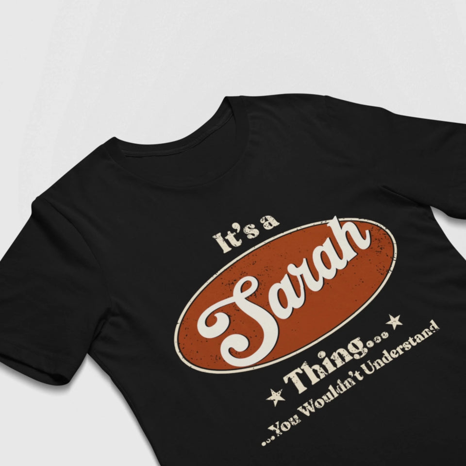 Personalized Name T-Shirt - It's A Name Thing - Vintage Style-fr