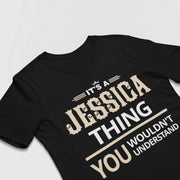 Personalized Name T-Shirt - It’s A Name Thing - Vintage Typography Front