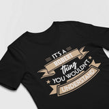 Personalized Name T-Shirt - It’s A Name Thing - Ribbon Typography Front